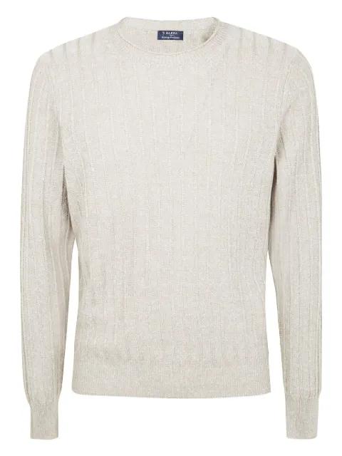 ribbed-knit sweater by BARBA