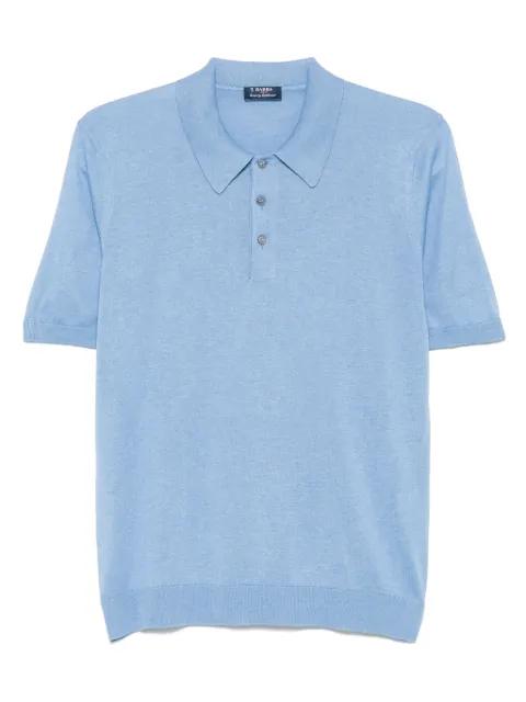 silk polo shirt by BARBA