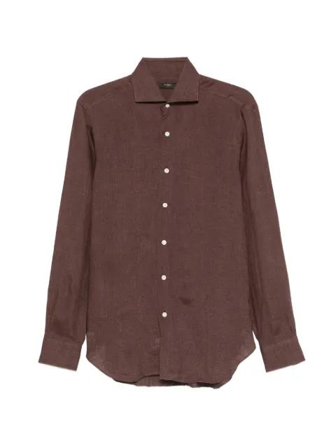 slub-texture shirt by BARBA