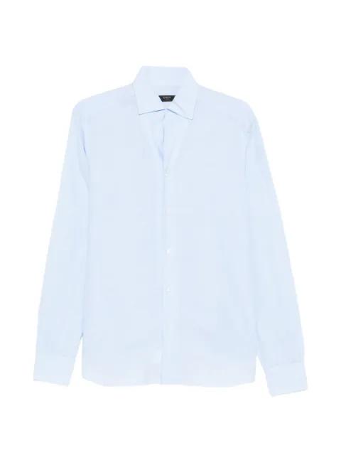slub-texture shirt by BARBA