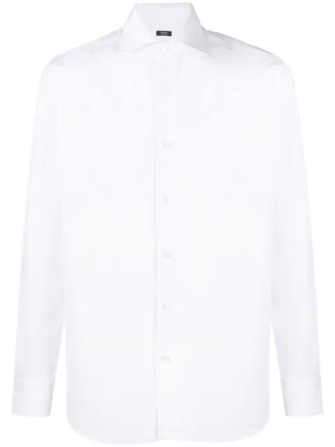 spread collar shirt by BARBA