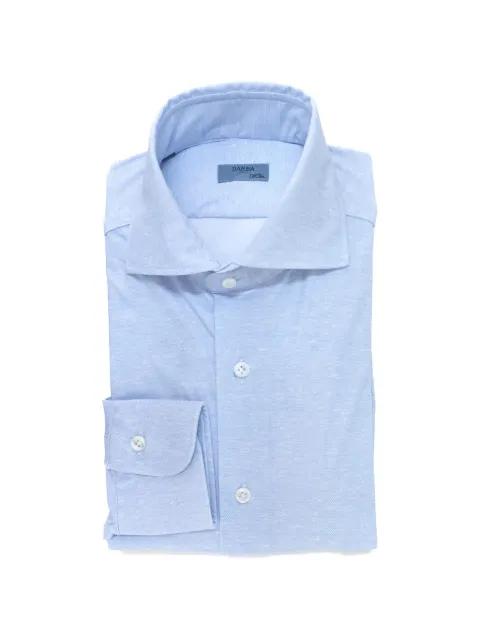 spread-collar shirt by BARBA