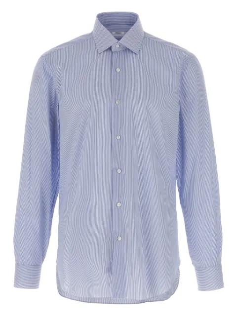 striped button-up shirt by BARBA