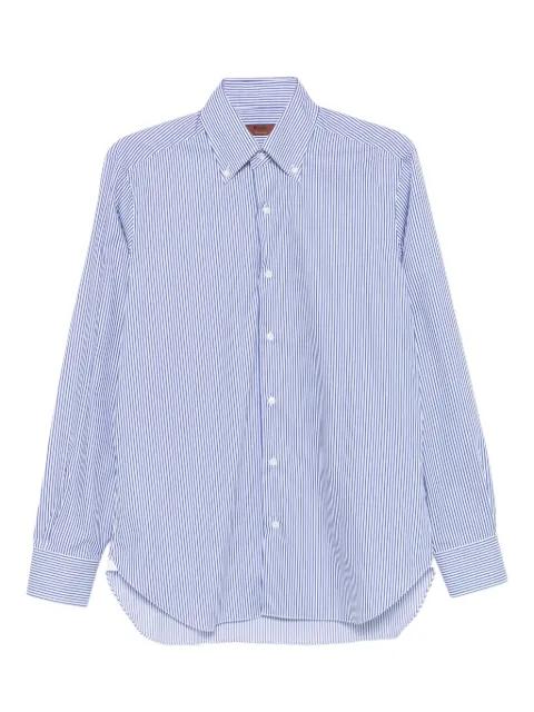 striped cotton shirt by BARBA