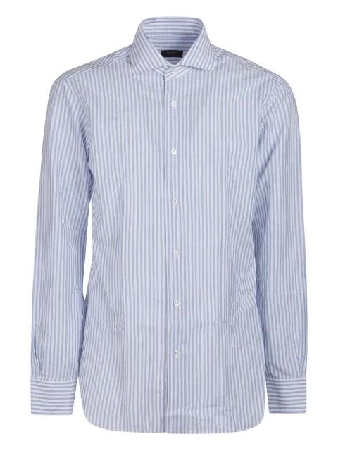 striped long-sleeve shirt by BARBA