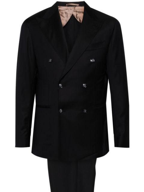 virgin-wool suit by BARBA