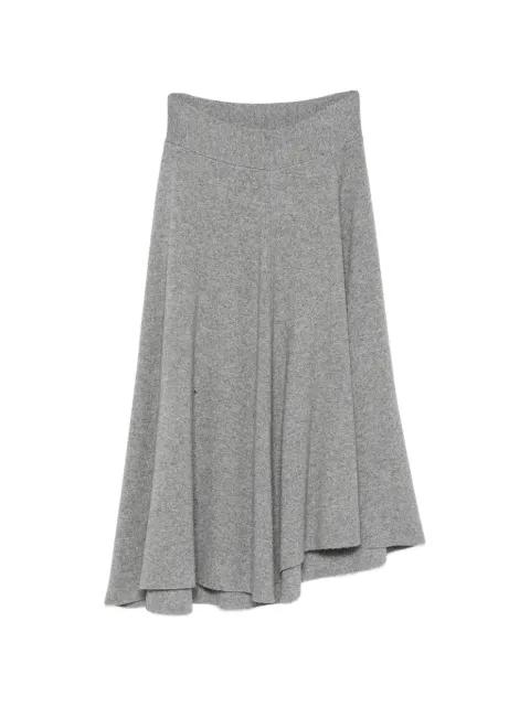 elasticated-waistband skirt by BARBARA BUI