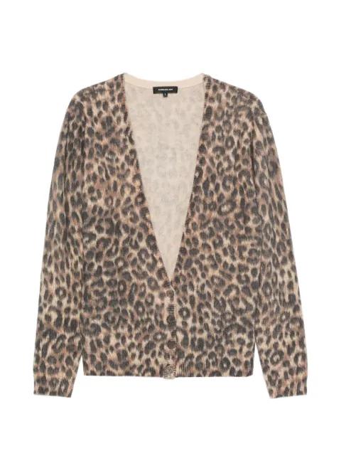 leopard-print cardigan by BARBARA BUI