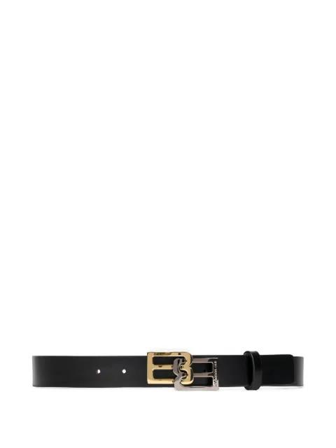 logo calf leather belt by BARBARA BUI