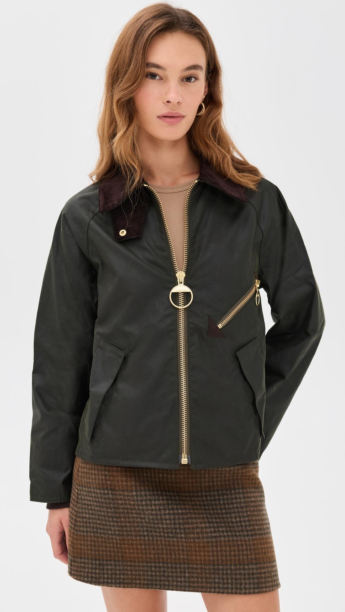Arlene Wax Barn Jacket by BARBOUR