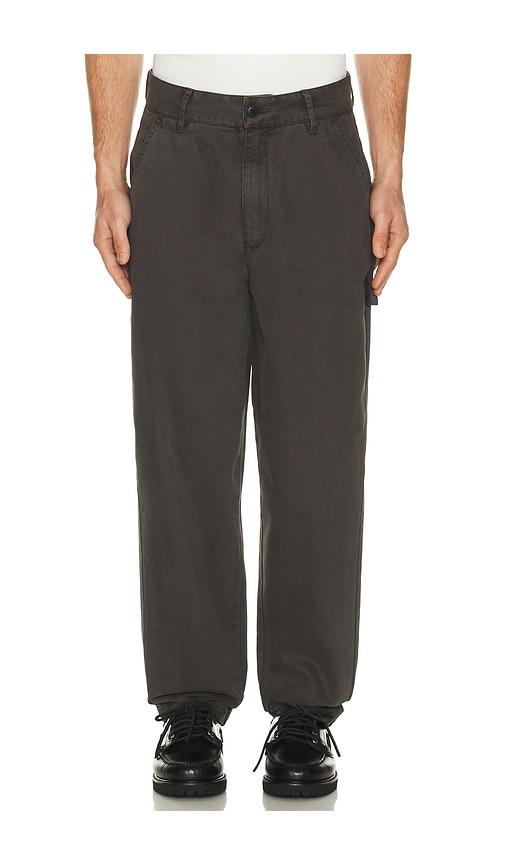 Barbour Bowland Relaxed Fit Trouser in Charcoal by BARBOUR