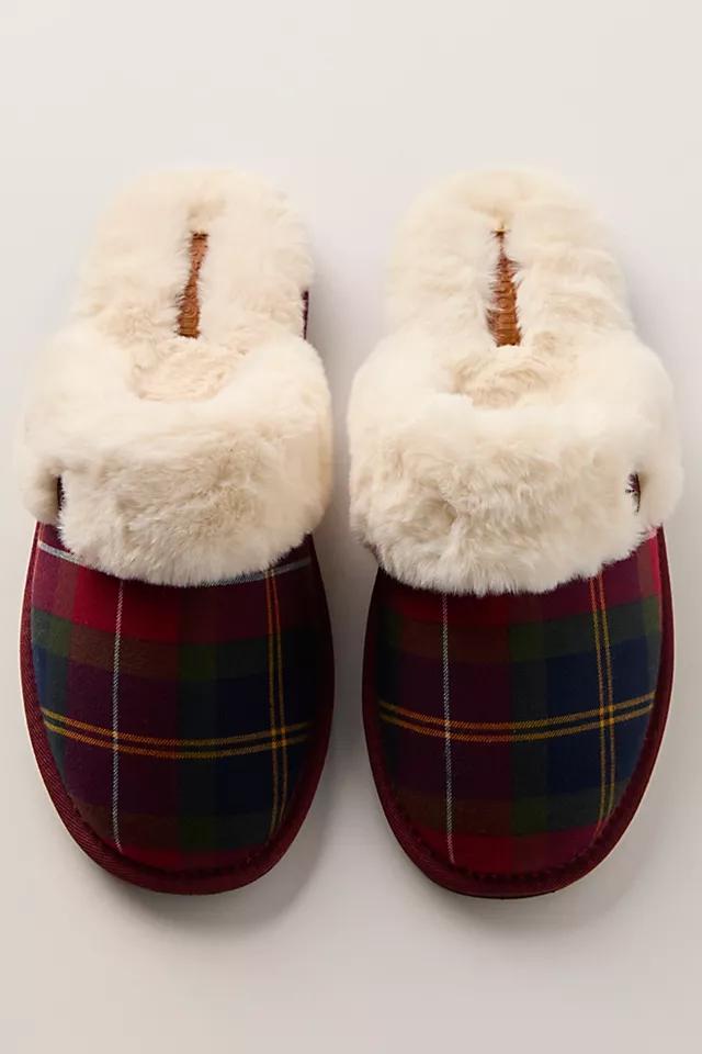 Barbour Claudia Tartan Mule Slippers by BARBOUR