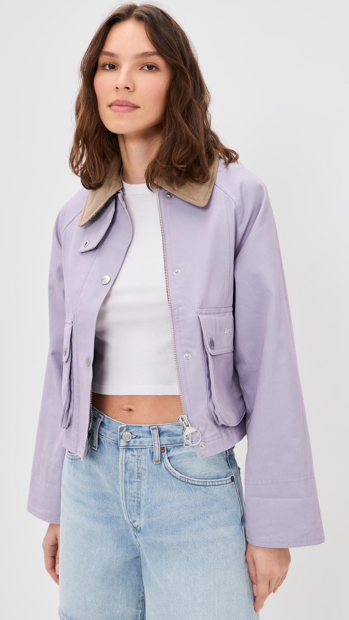 Barbour Cropped Beadnell Casual Jacket by BARBOUR