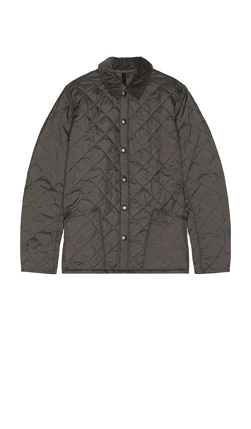 Barbour Heritage Liddesdale Quilted Jacket in Black by BARBOUR