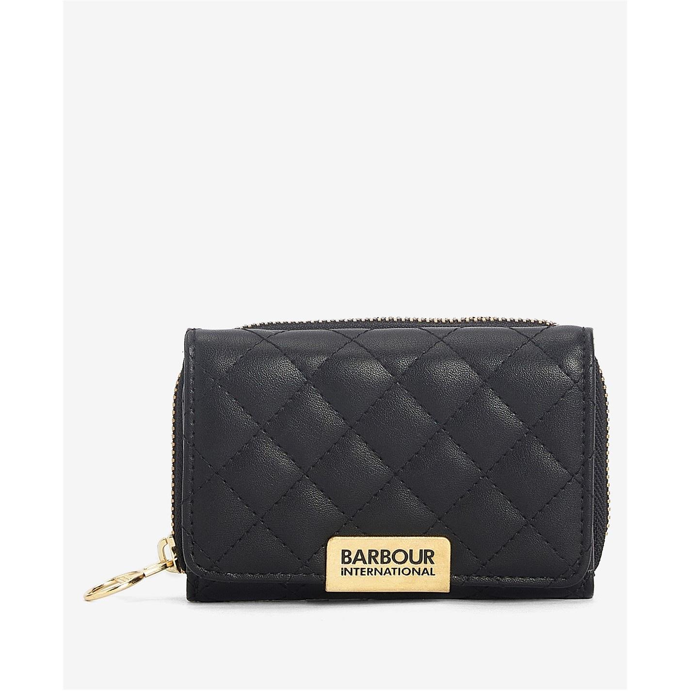 Barbour International Women's Aurora Tri-Fold Zip Around Purse by BARBOUR