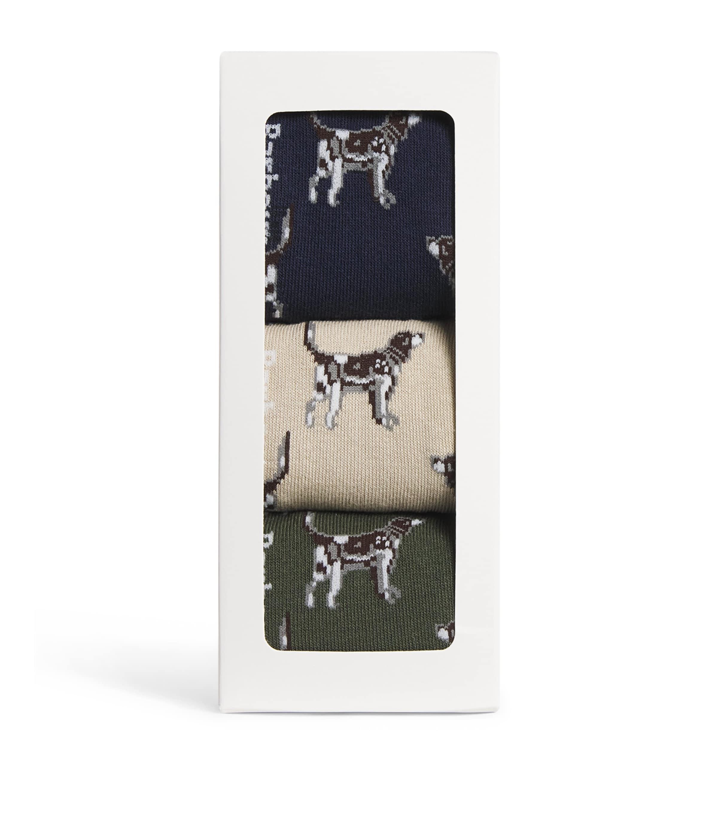 Barbour Pointer Dog Socks (Pack of 3) by BARBOUR
