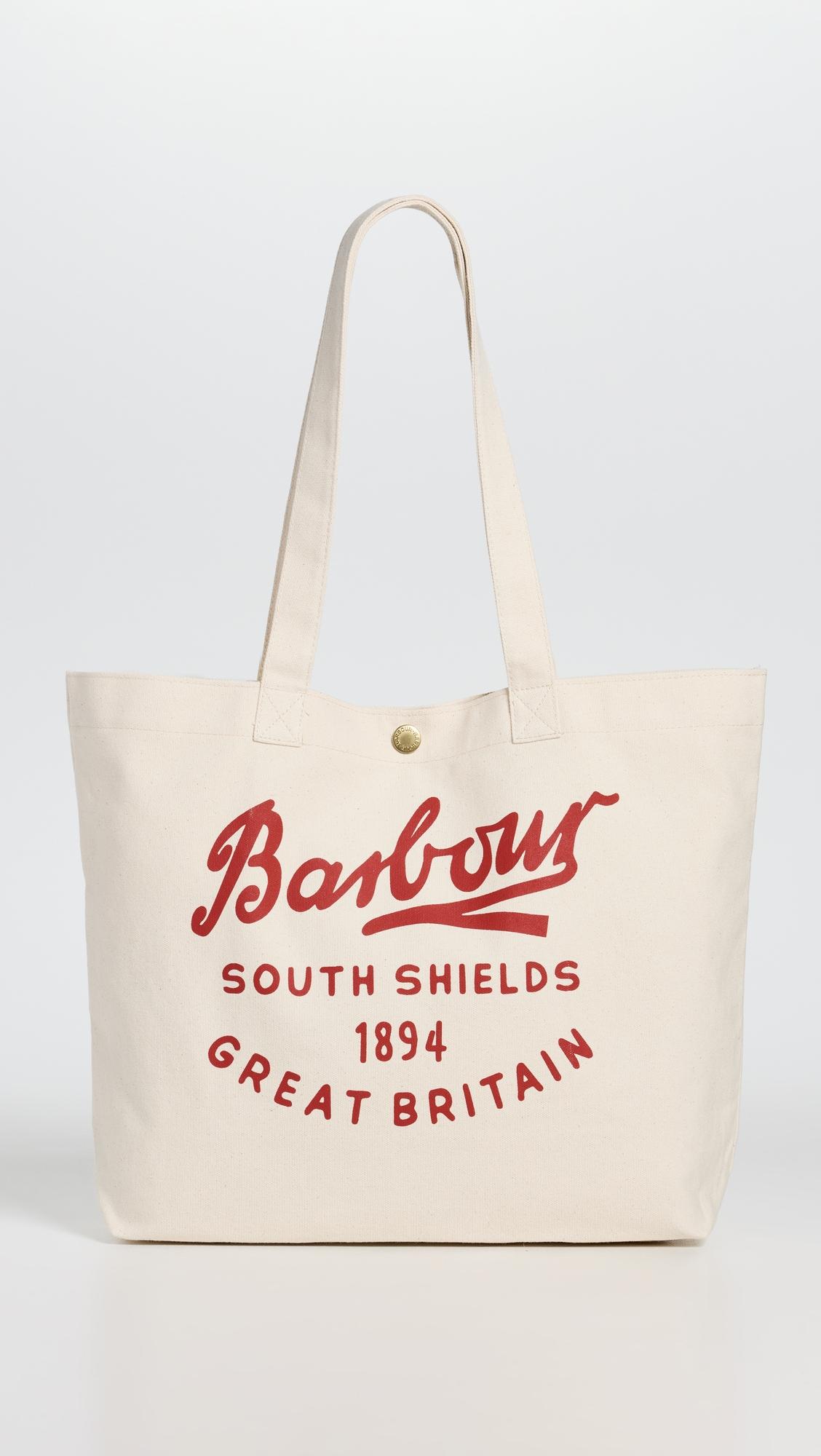 Barbour Script Tote Bag by BARBOUR