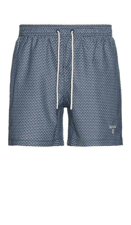 Barbour Shell Swim Short in Blue by BARBOUR
