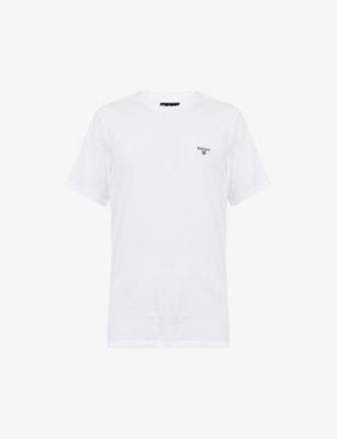 Basic branded cotton-jersey T-shirt by BARBOUR