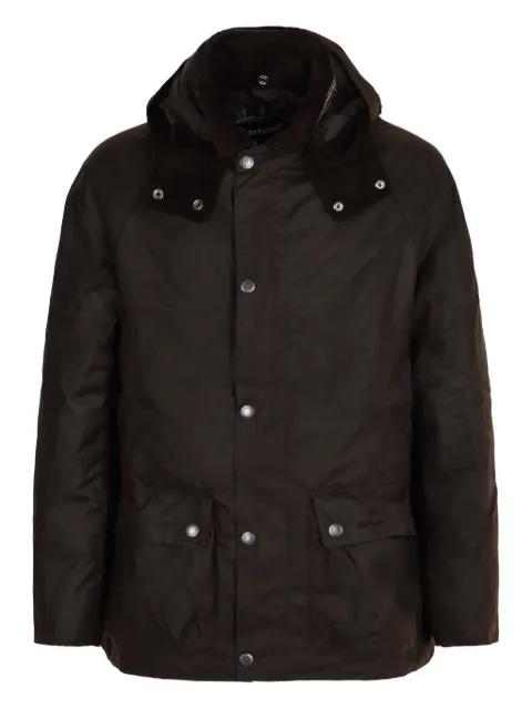 Beaufort cotton hoodied coat by BARBOUR