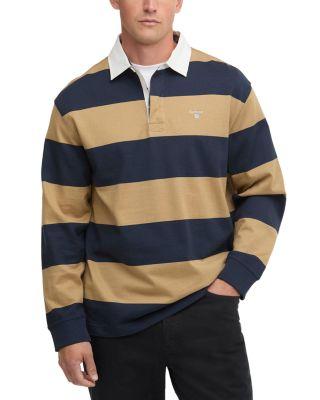 Broome Stripe Rugby Shirt by BARBOUR