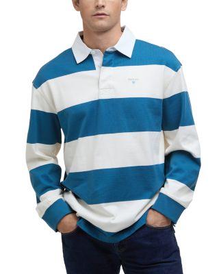 Broome Stripe Rugby Shirt by BARBOUR
