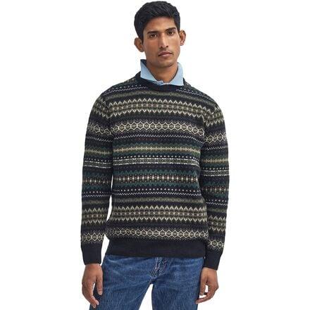 Case Fairisle Crew Sweater by BARBOUR