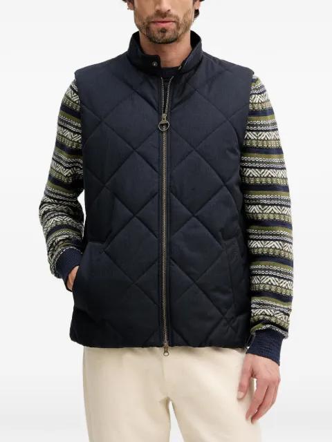 City Harrington quilted zip-up gilet by BARBOUR