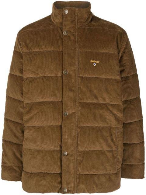 Crested Cord Baffle padded jacket by BARBOUR