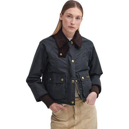 Cropped Beadnell Wax Jacket by BARBOUR