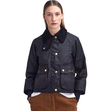 Cropped Beadnell Wax Jacket by BARBOUR