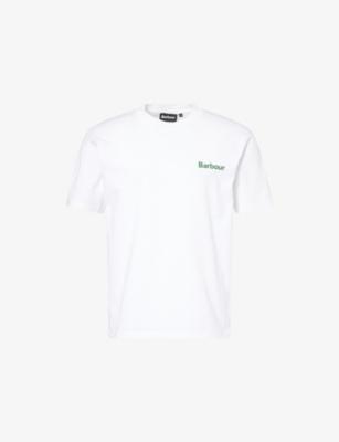 Crossby Logo-Print Cotton T-shirt by BARBOUR