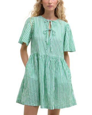 Daison Seersucker Mini Dress by BARBOUR