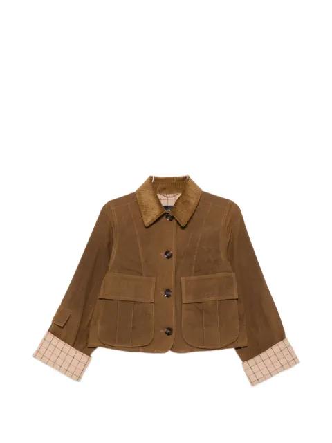 Dalbury corduroy-collar jacket by BARBOUR