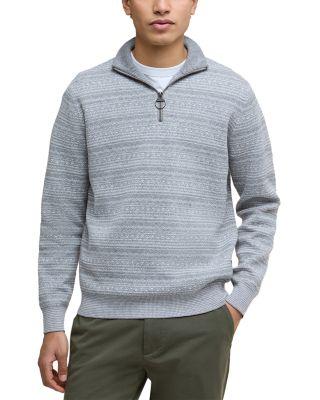 Dartfield Quarter Zip Knitted Sweater by BARBOUR