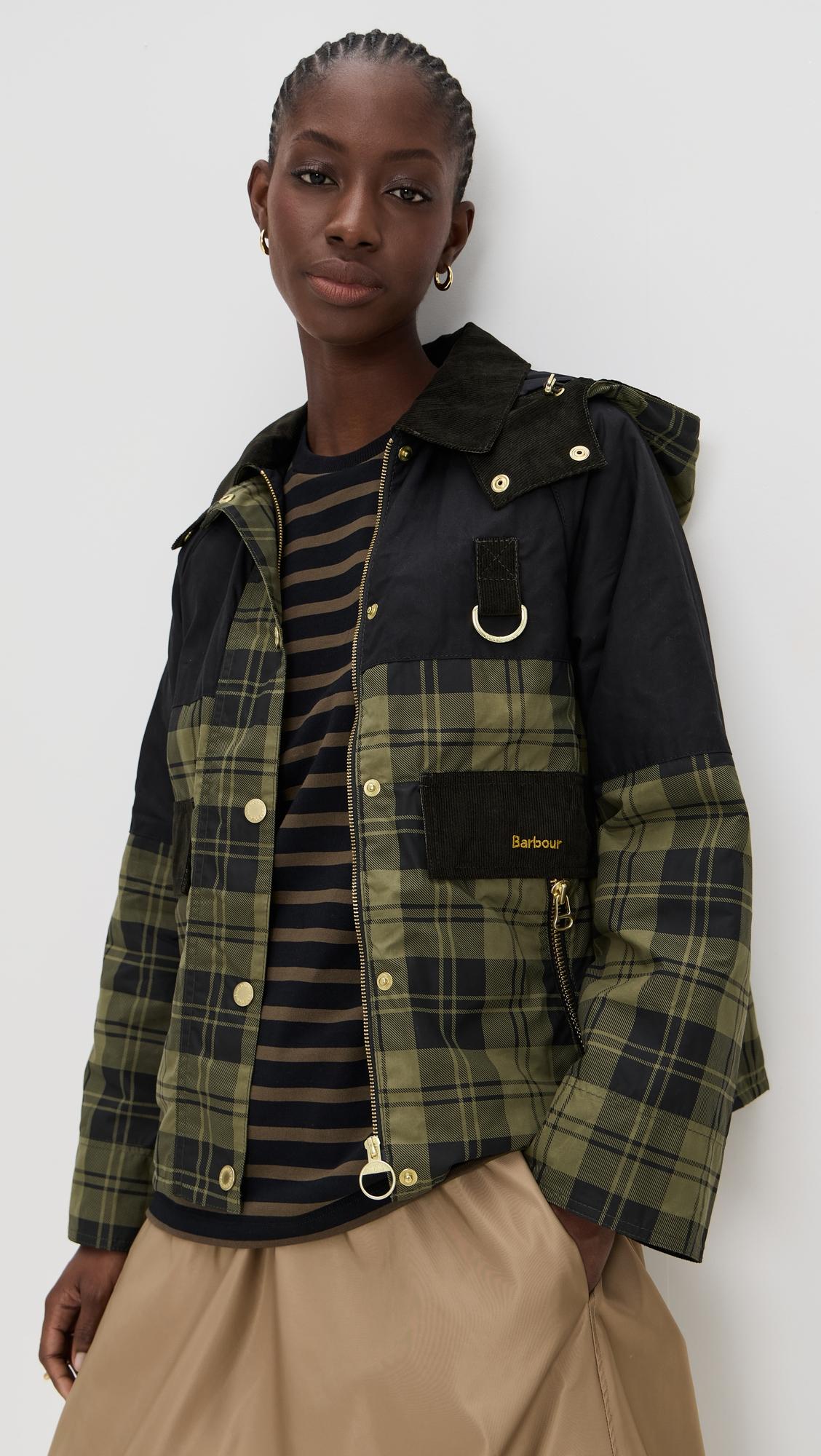 Elaine Showerproof Barn Jacket by BARBOUR