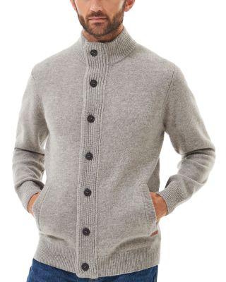 Elbow Patch Cardigan by BARBOUR