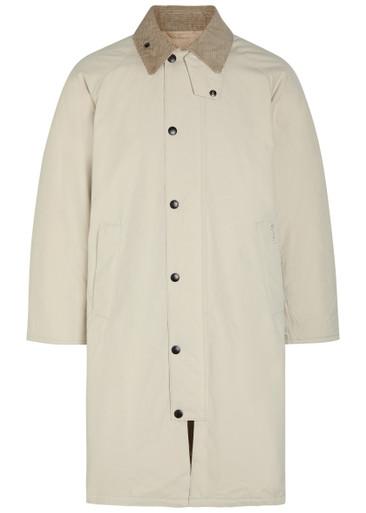 Exmoor padded cotton-blend jacket by BARBOUR