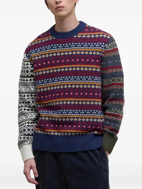 Fairisle-patterned sweater by BARBOUR
