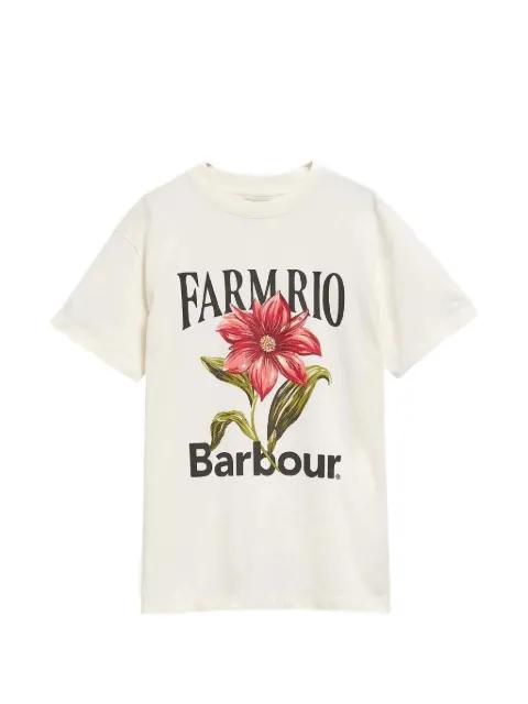 Farm Rio floral-print T-shirt by BARBOUR