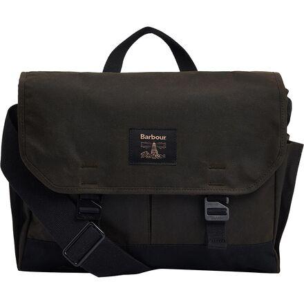 Field Wax Messenger Bag by BARBOUR