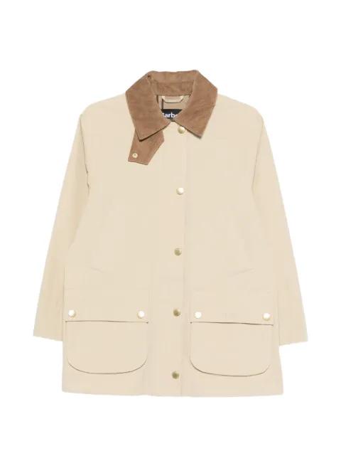 Glynis corduroy-collar coat by BARBOUR