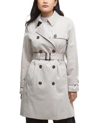 Greta Showerproof Trench Coat by BARBOUR
