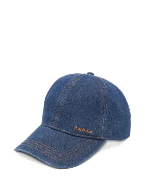 Grindle logo-embroidered cap by BARBOUR