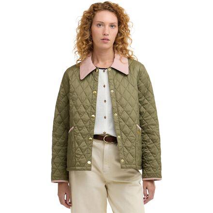 Icons Cropped Liddesdale Quilted Jacket by BARBOUR