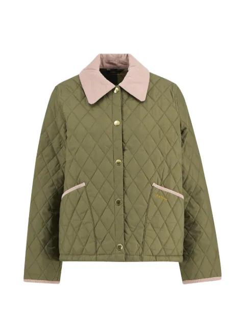 Icons Cropped Liddesdale quilted jacket by BARBOUR