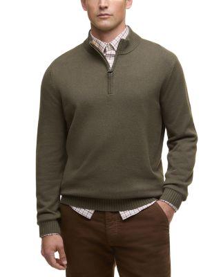 Kelson Half Zip Knitted Jumper Sweater by BARBOUR