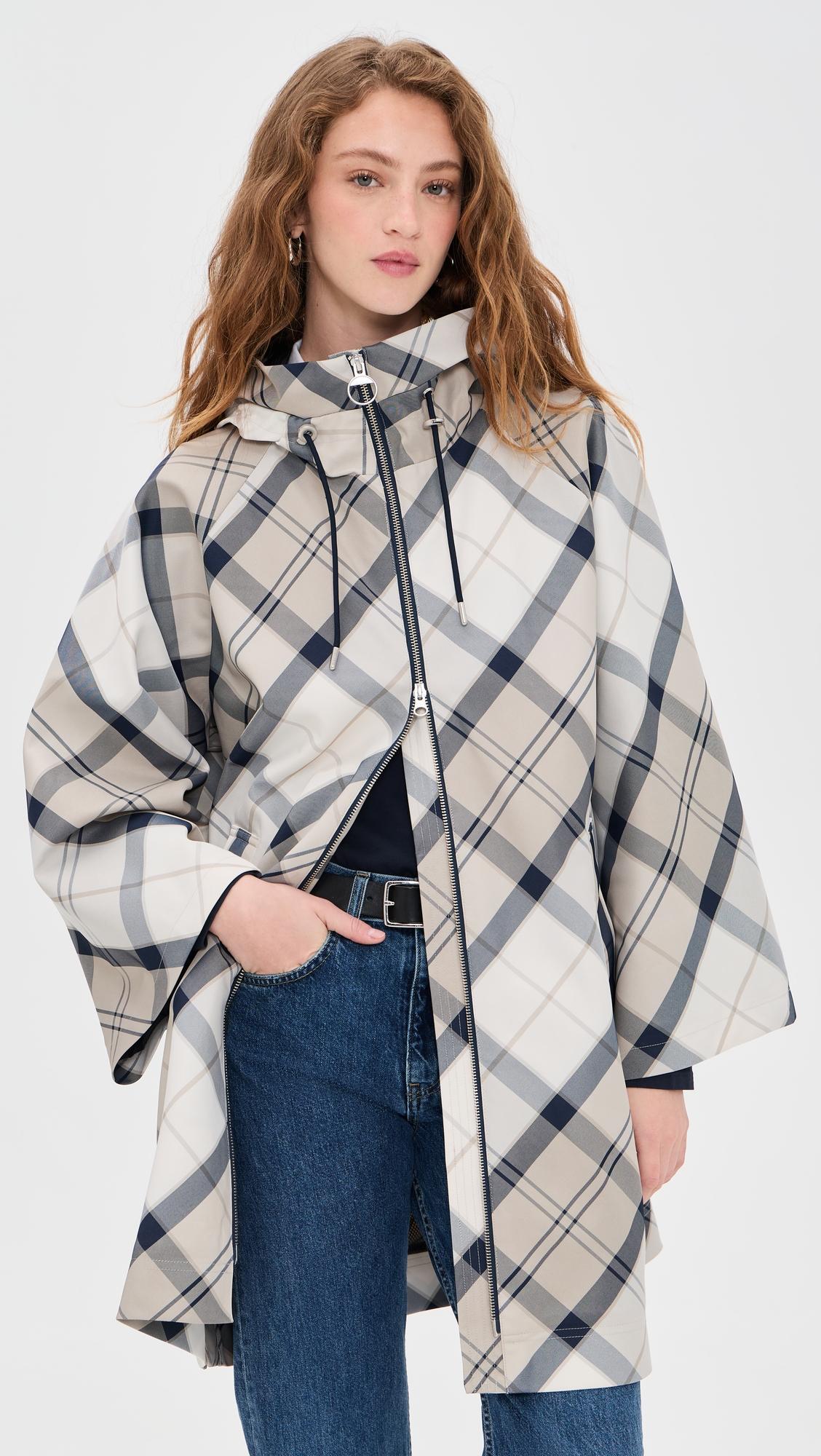 Kinsale Tartan Cape Coat by BARBOUR
