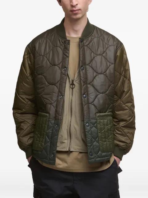 Liddesdale quilted bomber jacket by BARBOUR