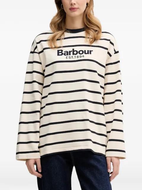 Maeve striped long-sleeved T-shirt by BARBOUR